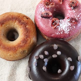 ベジカフェ沖縄/デトックスカフェフェリシダードグルテンフリードーナツ 